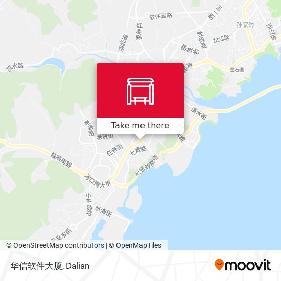 华信软件大厦 map