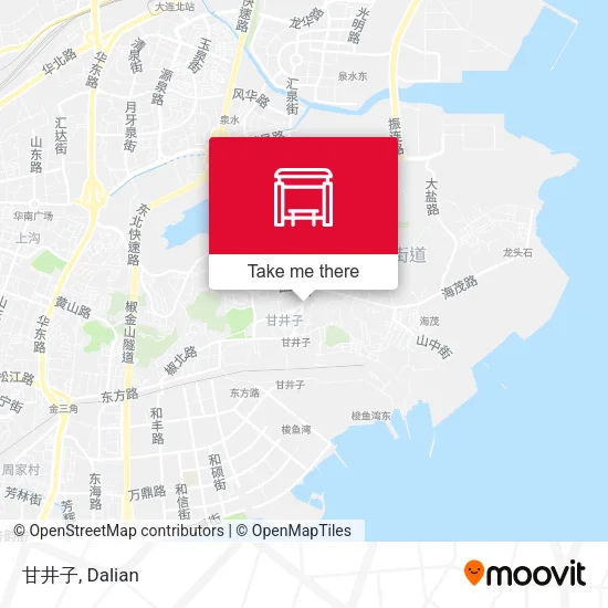 甘井子 map