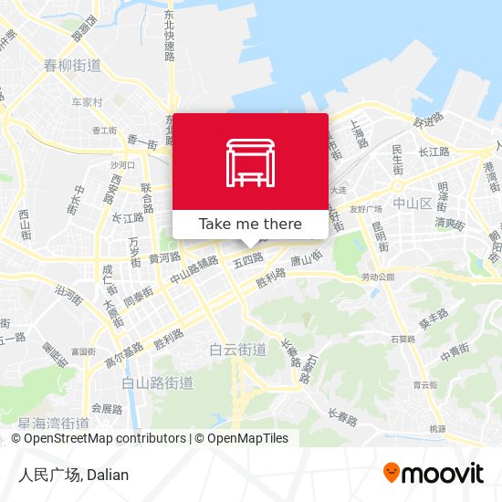 人民广场 map