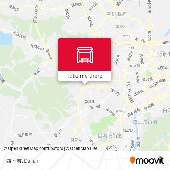 西南桥 map