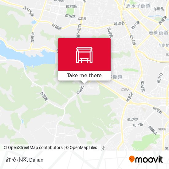 红凌小区 map