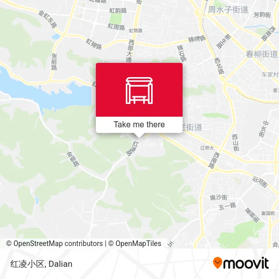 红凌小区 map