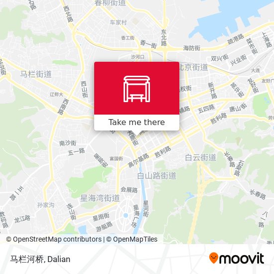 马栏河桥 map