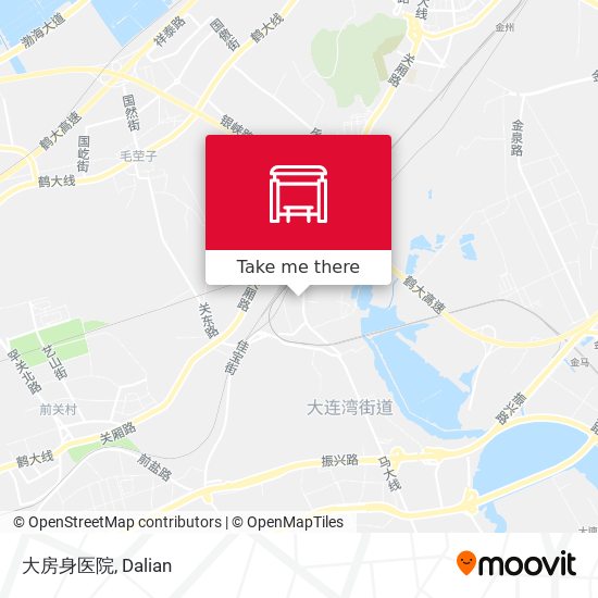 大房身医院 map