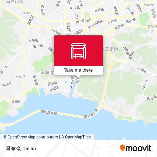 星海湾 map