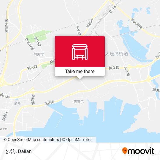 沙沟 map