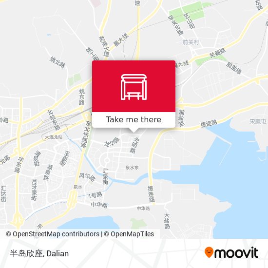 半岛欣座 map