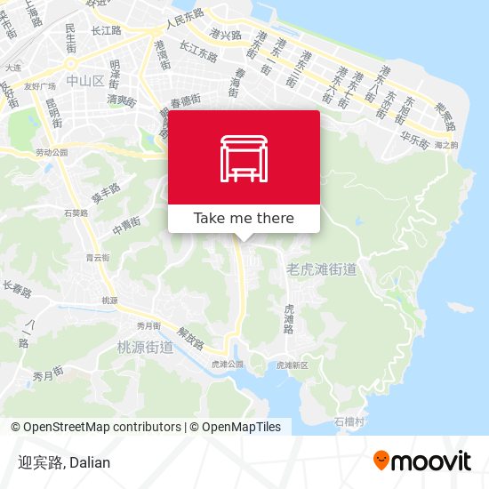 迎宾路 map