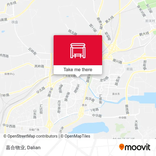 嘉合物业 map