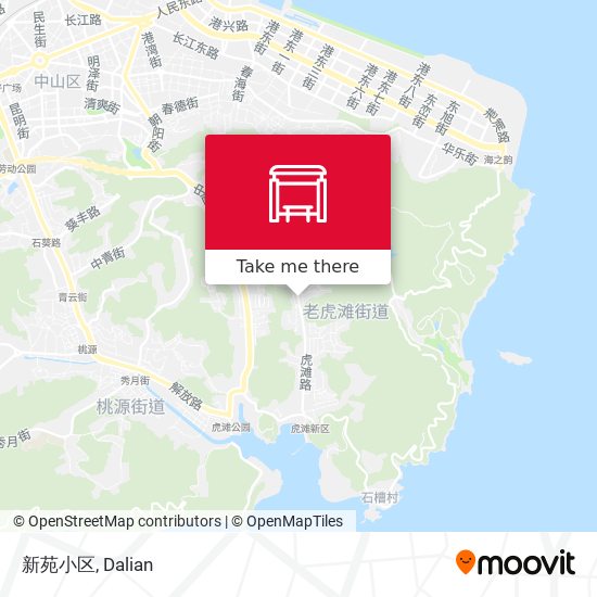 新苑小区 map