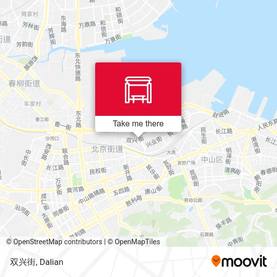 双兴街 map