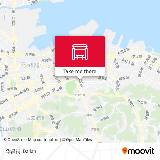华昌街 map