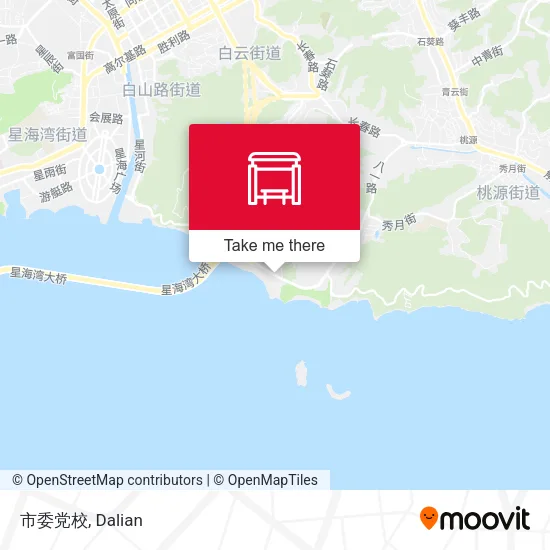 市委党校 map