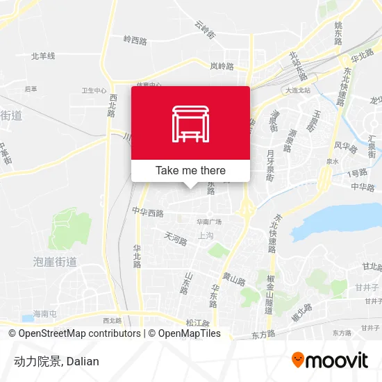 动力院景 map