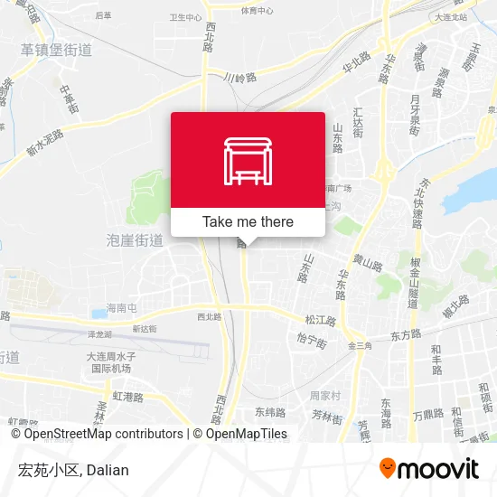 宏苑小区 map