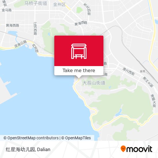 红星海幼儿园 map