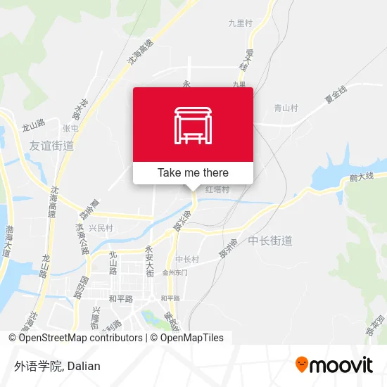 外语学院 map