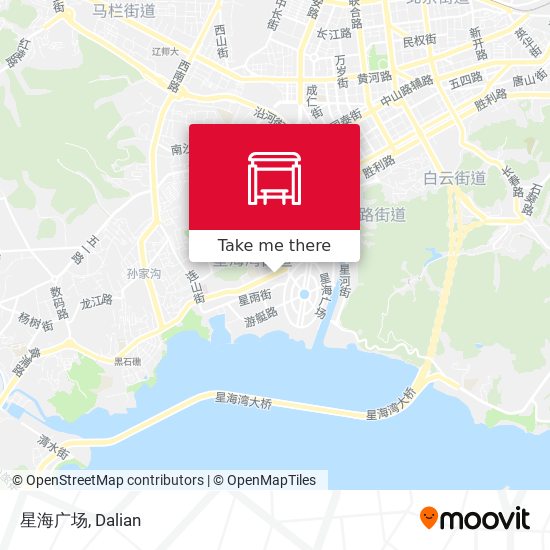 星海广场 map