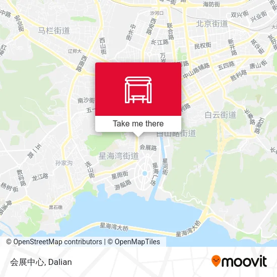 会展中心 map