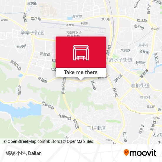 锦绣小区 map