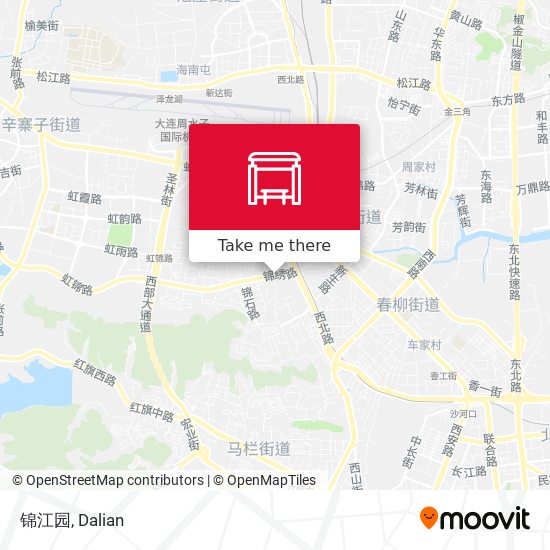 锦江园 map