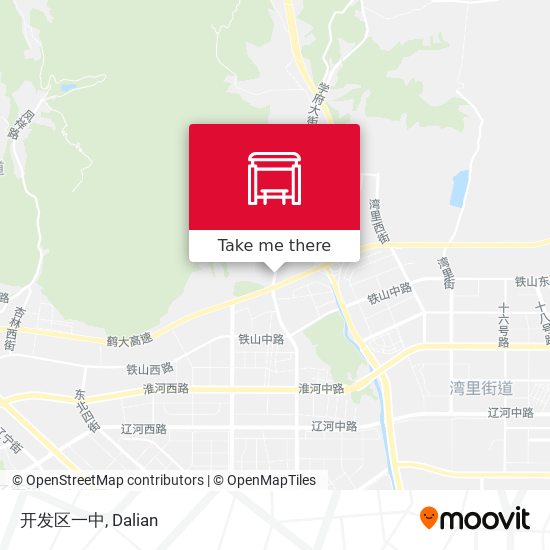 开发区一中 map