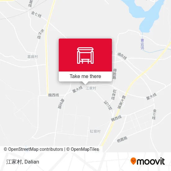 江家村 map