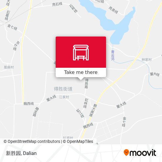 新胜园 map