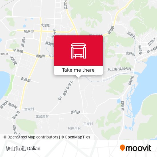 铁山街道 map