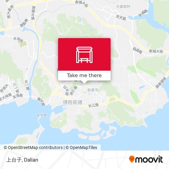 上台子 map