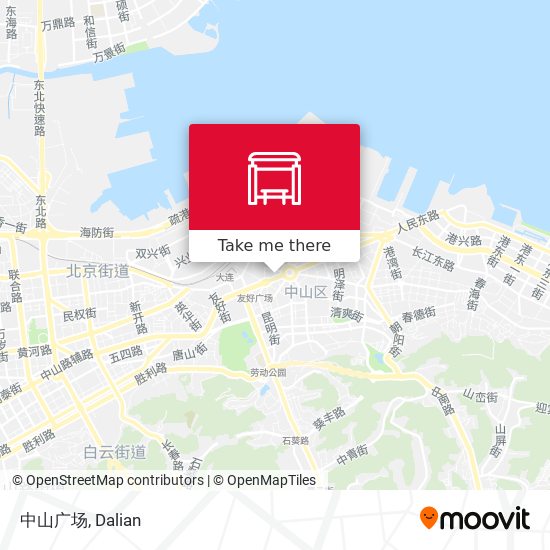中山广场 map