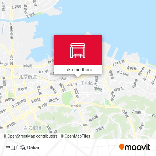 中山广场 map
