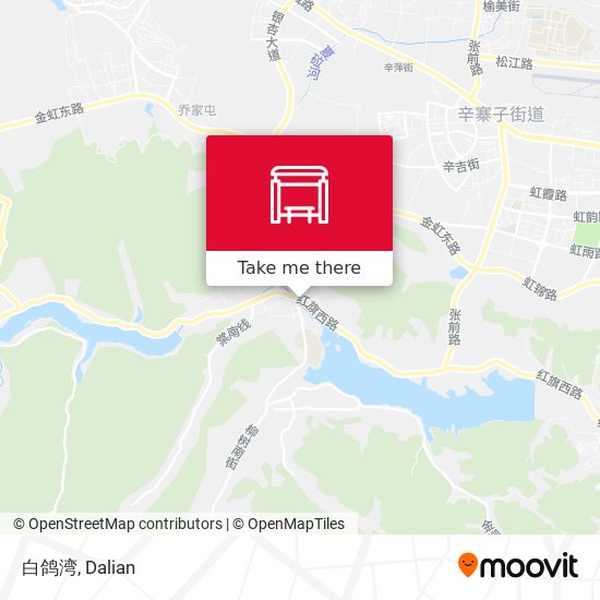 白鸽湾 map