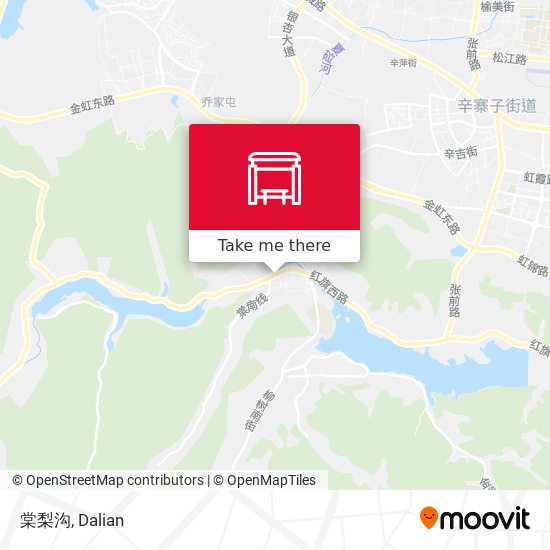 棠梨沟 map