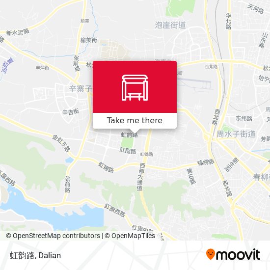 虹韵路 map