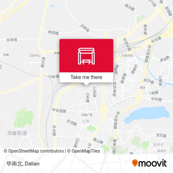 华南北 map