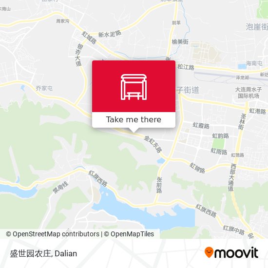 盛世园农庄 map