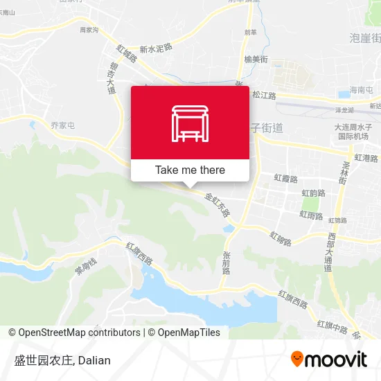 盛世园农庄 map