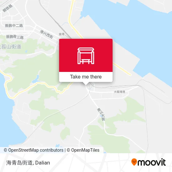 海青岛街道 map