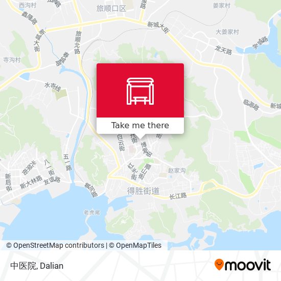 中医院 map