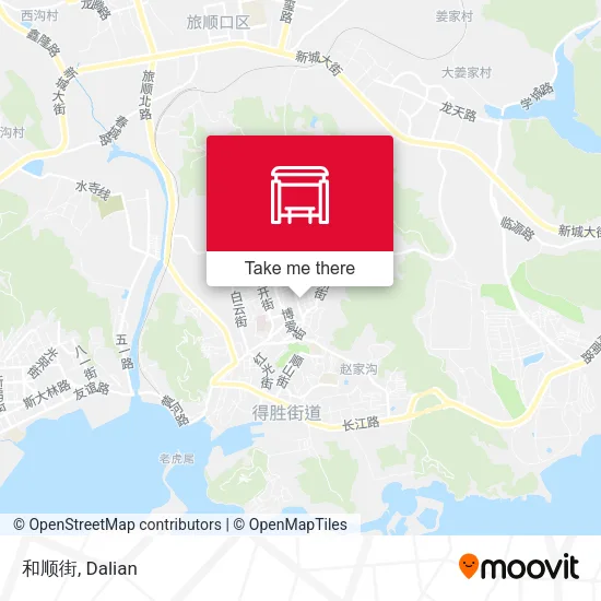 和顺街 map