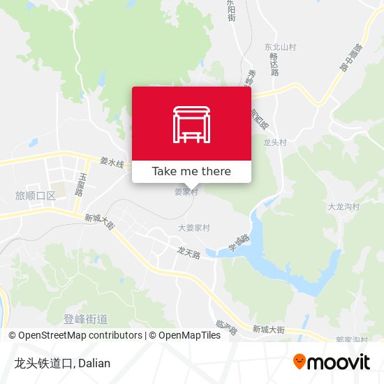 龙头铁道口 map