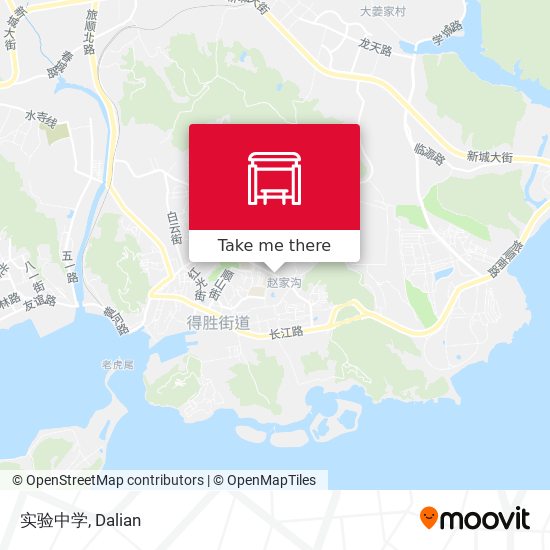 实验中学 map