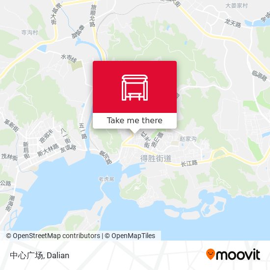 中心广场 map