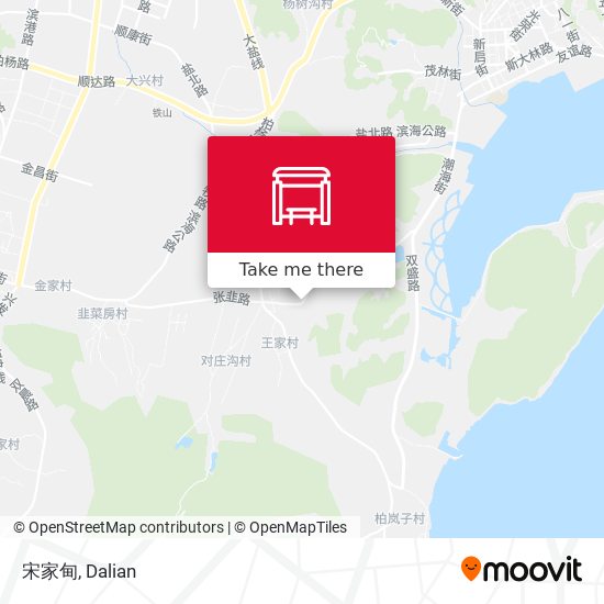 宋家甸 map