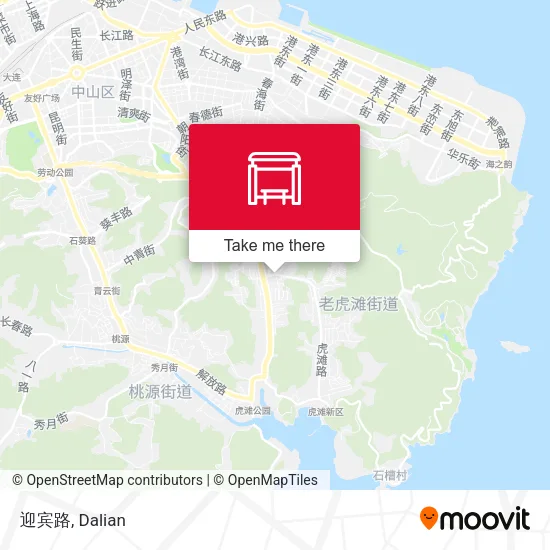 迎宾路 map