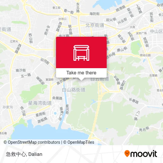 急救中心 map