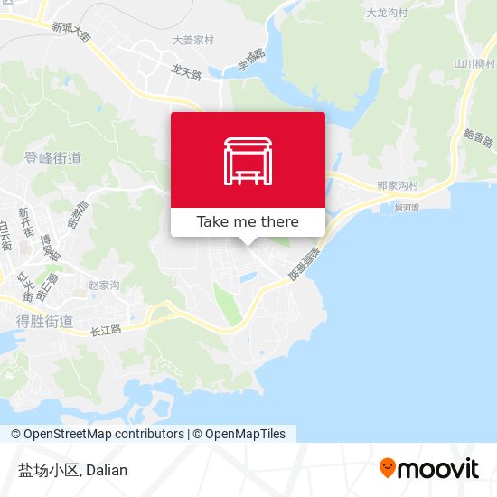 盐场小区 map