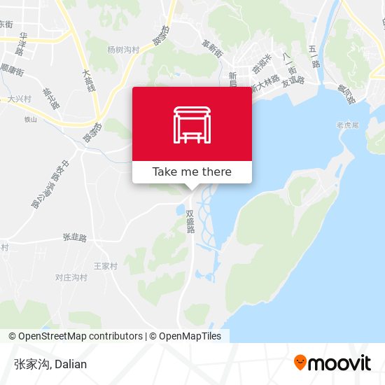 张家沟 map