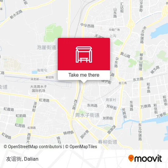 友谊街 map
